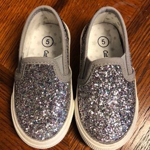 Brand new Cat & Jack glitter slip ones!